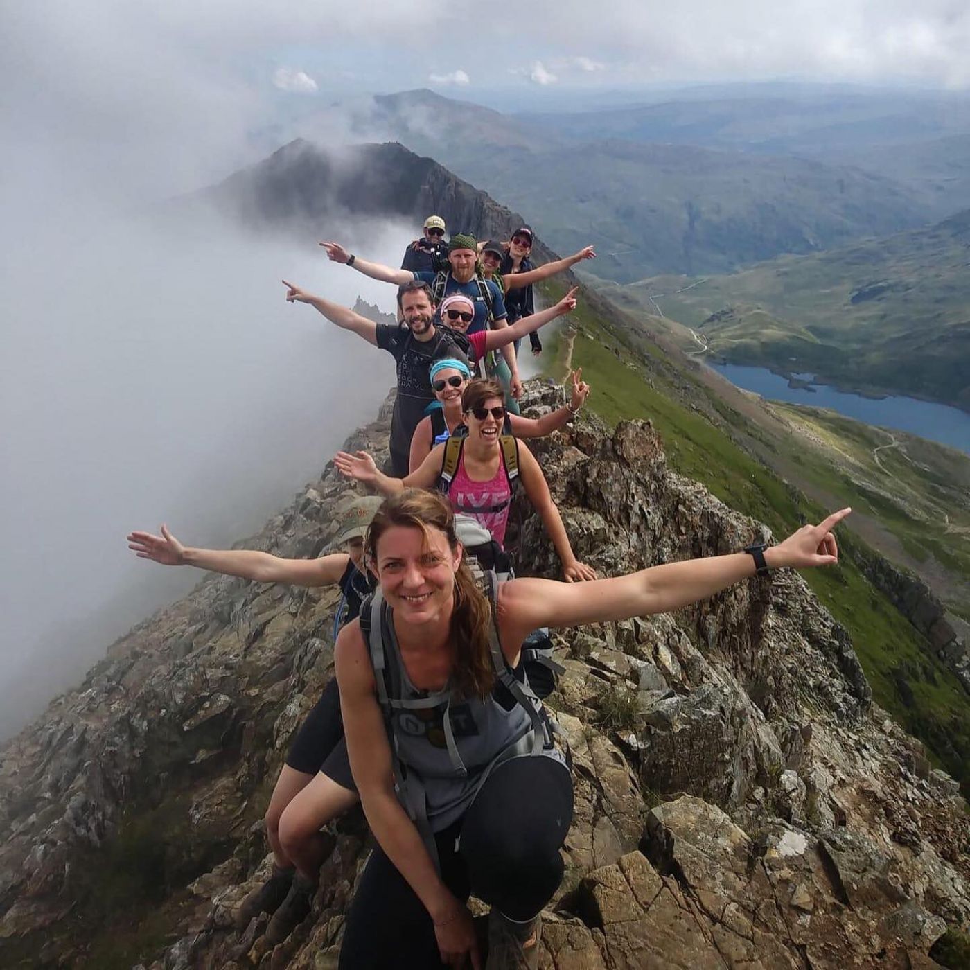 Welsh 15 Peaks and Crib Goch. UK Adventures with Adventurous Ewe