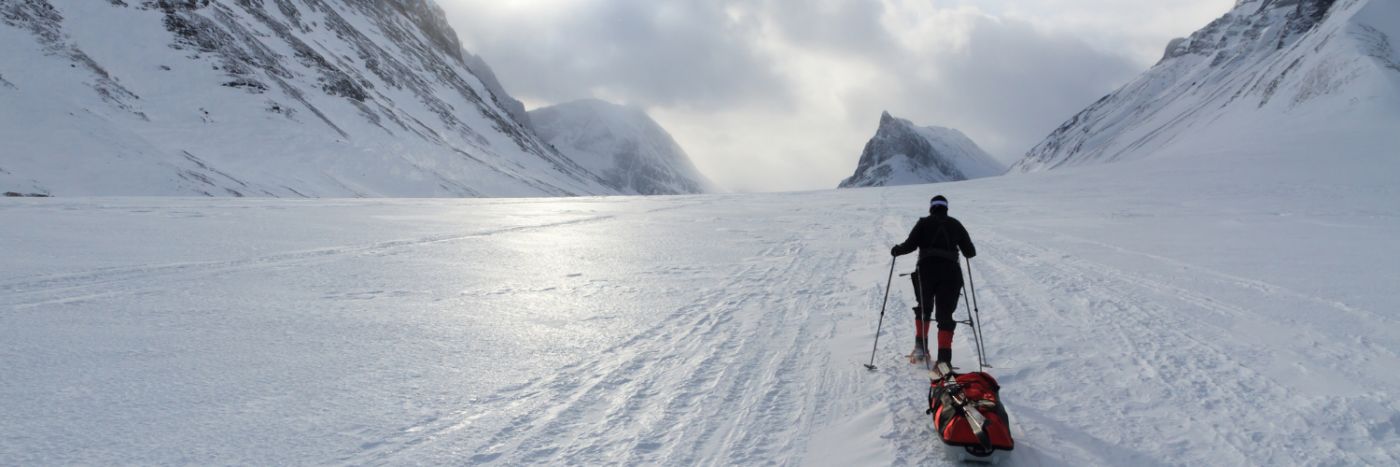 Trekking in Iceland 